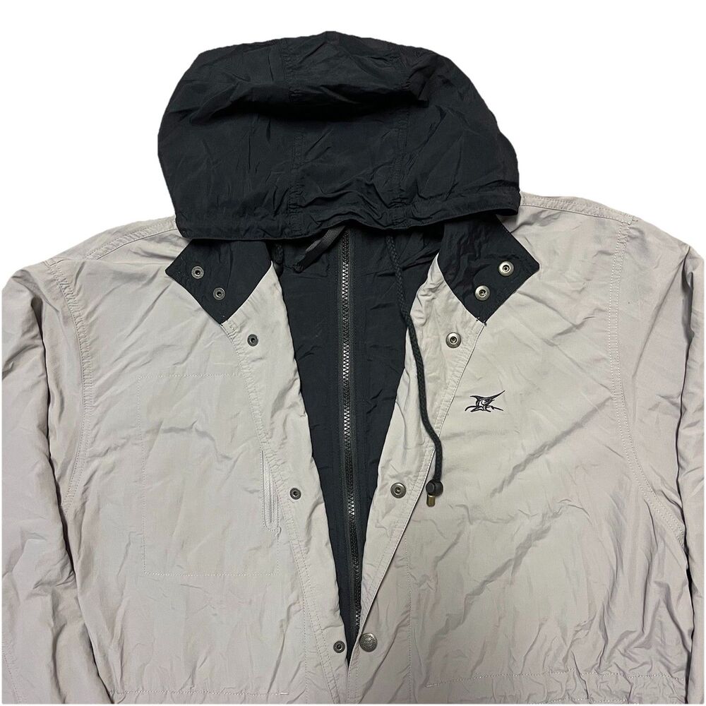 Madda Fella Men’s Windbreaker Jacket Size 2XL Hurricane Hunter Wind & Water - Picture 3 of 7